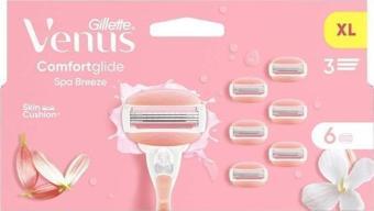 Gillette Venus Comfortglide SpaBreeze 6 Adet Yedek Başlık