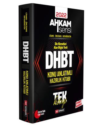 2024 DHBT AHKAM SERİSİ Tüm Adaylar Konu Anlatımlı Hazırlık Kitabı - DDY Yayınları