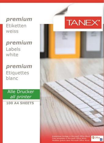 Tanex LASER ETIKET TW-2000 210 X 297 MM