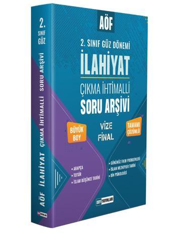 2023 AÖF İlahiyat 2. Sınıf Güz Dönemi Çıkmış Soru Arşivi Tamamı Çözümlü - DDY Yayınları