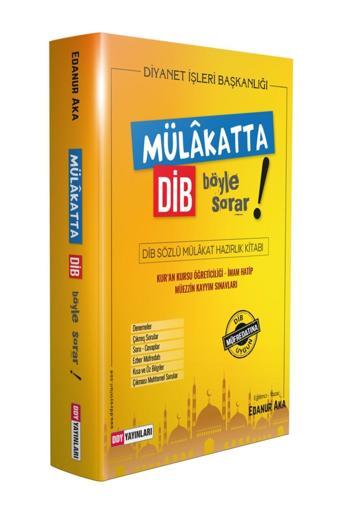 MÜLAKATTA DİB BÖYLE SORAR! - DDY Yayınları