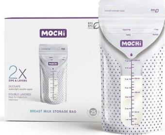 Mochi 25li Anne Sütü Saklama Poşeti 200 ml