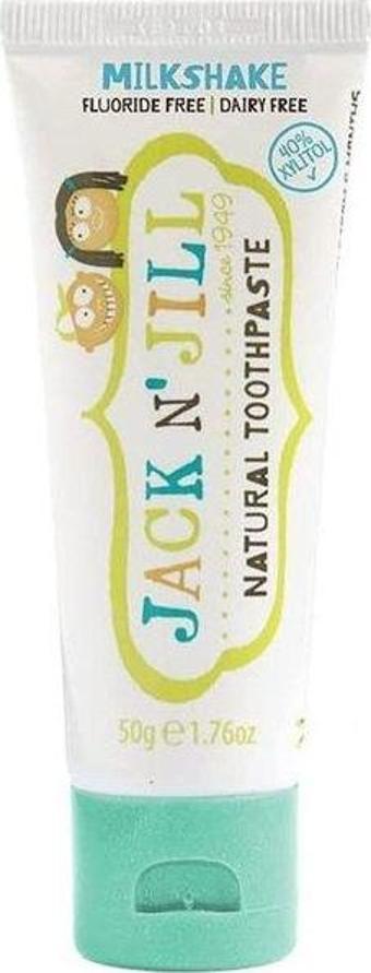 Jack & Jill Jack'N Jill Doğal Diş Macunu Milkshake Aromalı