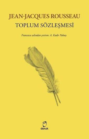 Toplum Sözleşmesi - Jean Jacques Rousseau - Doruk Yayınları