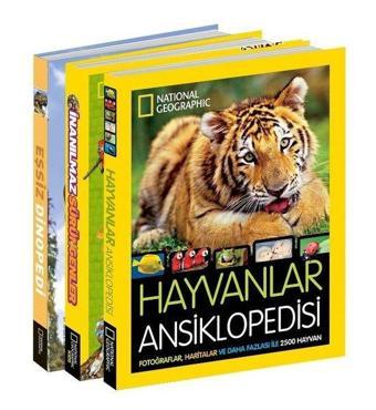 National Geographic Kids Hayvanlar Ansiklopedi Seti - 3 Kitap Takım - Kolektif  - Beta Kids