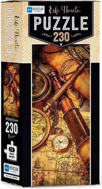 Blue Focus Eski Harita 230 Parça Puzzle BF194