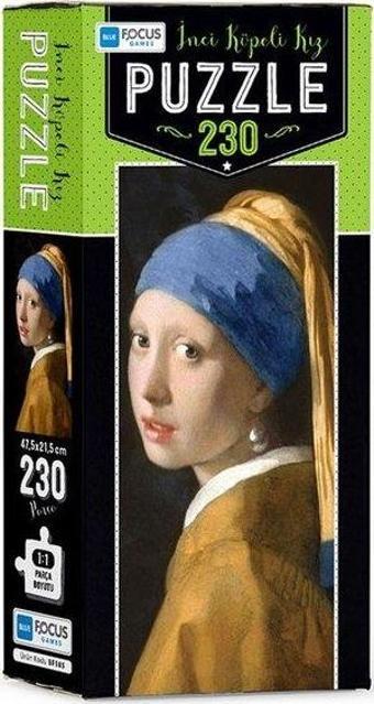 Blue Focus İnci Küpeli Kız 230 Parça Puzzle BF185