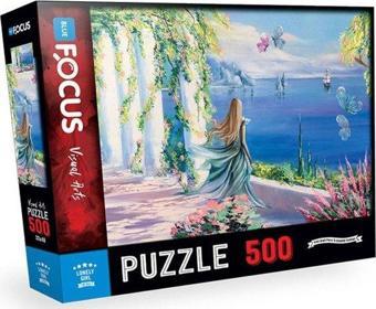 Blue Focus Yalnız Kız 500 Parça Puzzle BF333