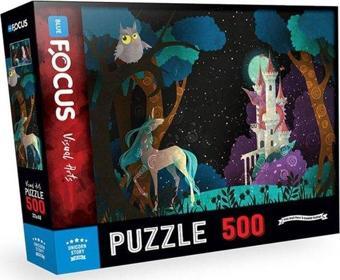 Blue Focus Tek Boynuzlu At Hikayesi 500 Parça Puzzle BF336