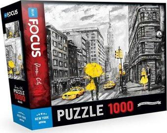 Blue Focus New York 1000 Parça Puzzle BF280