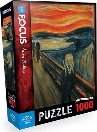 Blue Focus Çığlık 1000 Parça Puzzle BF271