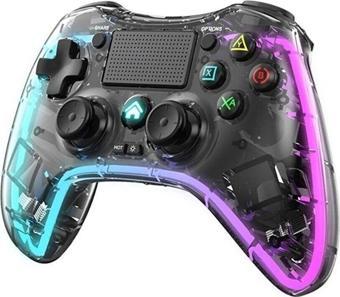WOTOBE Playstation 4 Rgb Led Işıklı Kablosuz Joystick Gamepad Oyun Kolu