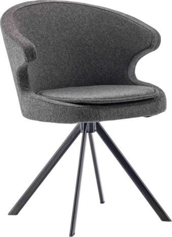 bluetick White Furniture Beowo Kaşe Kumaş Rahat Ofis Lobi Sandalye Modeli Beokaş01