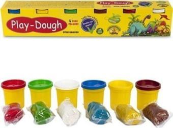 Play Dough Oyun Hamuru 6Lı 280 Gram Ern-009 - 6 Renk