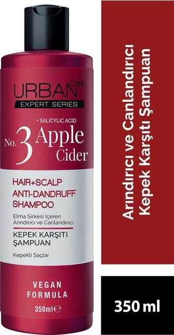 URBAN Care No.3 Expert Apple Cider Kepek Karşıtı Şampuan 350 ml