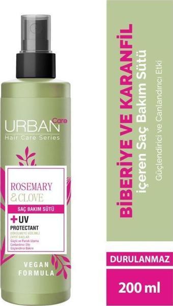 URBAN Care Rosemary & Clove Biberiye ve Karanfil Canlandırıcı ve Güçlendirici Saç Bakım Sütü 200 ML