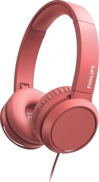 Philips TAH4105RD Kablolu Kulak Üstü Kulaklık (Mikrofonlu) Kırmızı