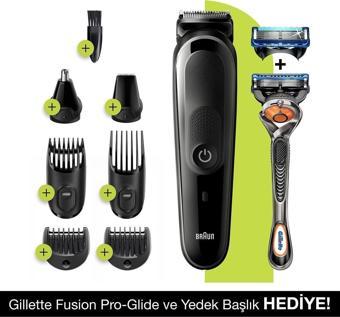 Braun MGK 5260 Erkek Bakım Kiti,Islak&Kuru,8in1+Gillette Hediye