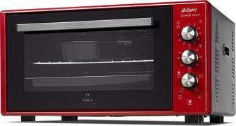 AR2034 Cookart Color 50 L Çift Camlı Fırın - Nar