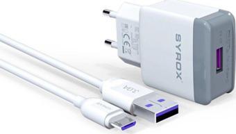  Realme 3 Pro Uyumlu Mikro Usb Girişli 3.0 Amper Adaptör+Kablo Şarj Aleti -Q30