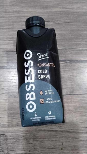 Dimes Obsesso Shot Konsantre Cold Brew 310 Ml