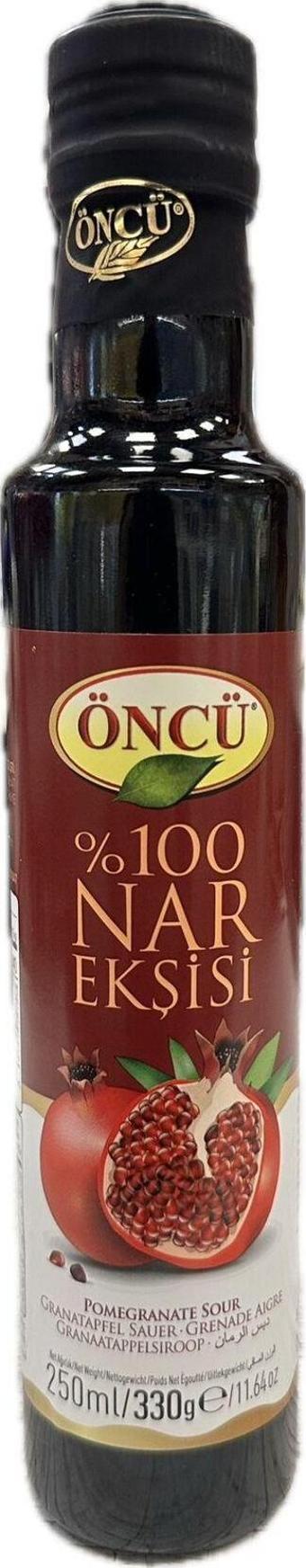 Öncü %100 Nar Ekşisi 250Ml/ 330 G