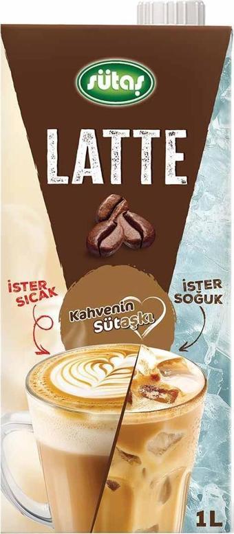 Sütaş Latte 1Lt Tetra