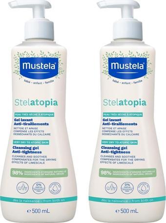 Mustela Stelatopia Cleansing Gel 500 ml 2 Adet