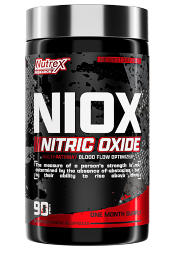 Nuex Research NIOX Exeme Pumps NO3-T Arginine Niat with Vitamin C and AsaGin - Pump, Vascul