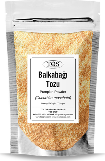 Balkabağı Tozu 500 gr (1. Kalite) Cucurbita moschata / Pumpkin Powder