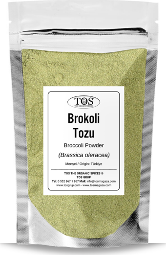 Brokoli Tozu 100 gr (1. Kalite) Brassica oleracea / Broccoli Powder