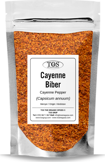 Cayenne Biber 1 kg (1. Kalite) Capsicum annuum / Cayenne Pepper