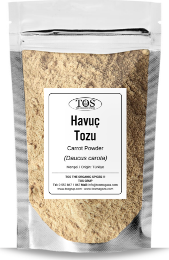 Havuç Tozu 250 gr (1. Kalite) Daucus carota / Carrot Powder