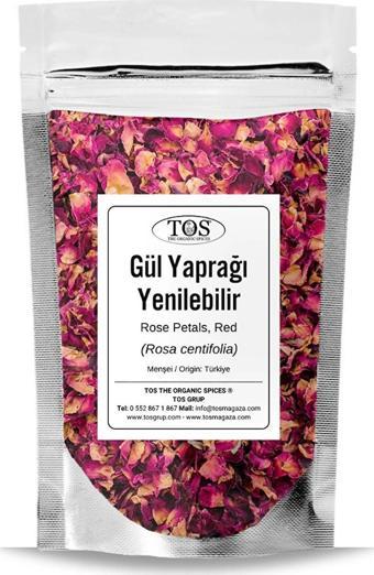 Gül Yaprağı 100 gr Yenilebilir (1. Kalite) Rosa centifolia / Rose Petals, Red