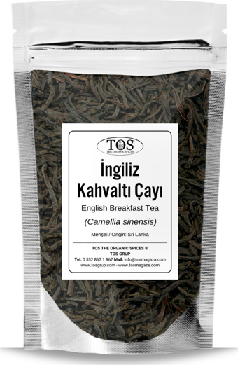 İngiliz Kahvaltı Çayı 1 kg (1. Kalite) English Breakfast Tea, Premium Quality