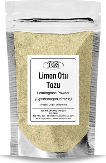 Limon Otu Tozu 250 gr (1. Kalite) Cymbopogon citratus / Lemongrass Powder