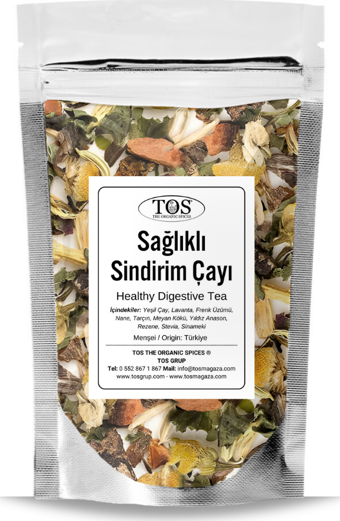 Sağlıklı Sindirim Çayı 100 gr (1. Kalite) Healthy Digestion Tea