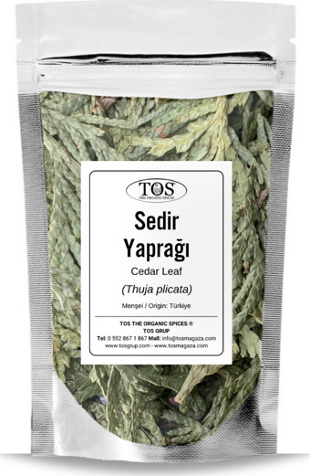 Sedir Yaprağı 50 gr (1. Kalite) Thuja plicata / Cedar Leaf