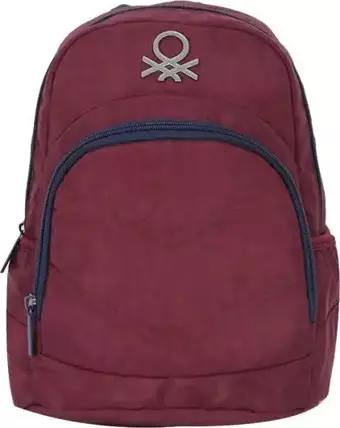 United Colors of Benetton Krinkıl Sırt Çantası 70472 Bordo Anaokulu Sırt Çantası