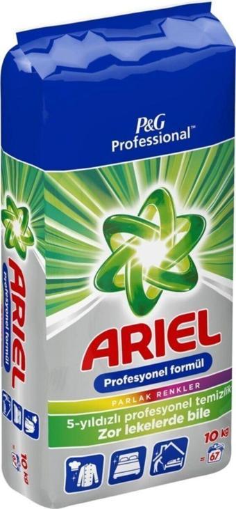 Ariel Professional Parlak Renkler 10 Kg Matik Deterjan