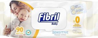 Fibril Baby Sensetive Islak Mendil 12X90 Lı Paket 1080 Yaprak