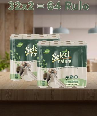 Select Nature Doğal Ve Organik Tuvalet Kağıdı 2X32 Adet