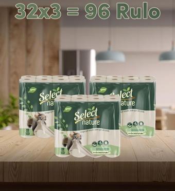 Select Nature Doğal Ve Organik Tuvalet Kağıdı 3X32 Adet