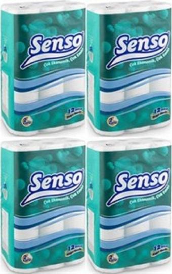 Senso 12 Lı Kağıt Havlu 4 Paket