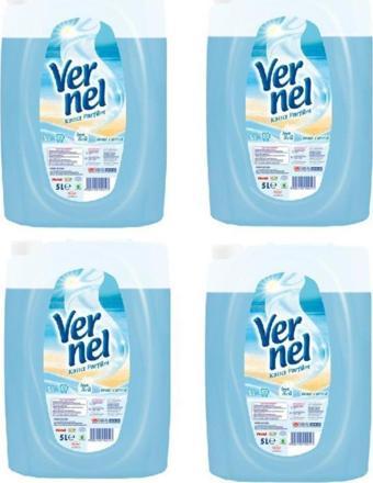 Vernel Çamaşır Yumuşatıcı Deniz Esintisi 5 Lt X 4 Adet