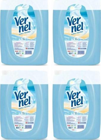 Vernel Çamaşır Yumuşatıcısı Deniz Esintisi 4 X 5 L