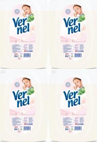 Vernel Çamaşır Yumuşatıcısı Sensitive 5 Lt 4 Adet