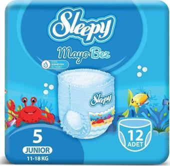 Sleepy Mayo Külot Bez 5 Numara Junior 12 Adet 11-18 Kg