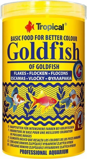 Tropical Goldfish Flakes Balık Yemi 100 ml