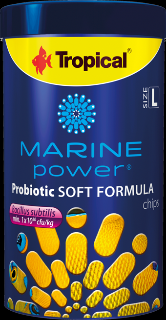 Tropical Marine Power Probiotic Soft Formula Size L Balık Yemi 250 ml